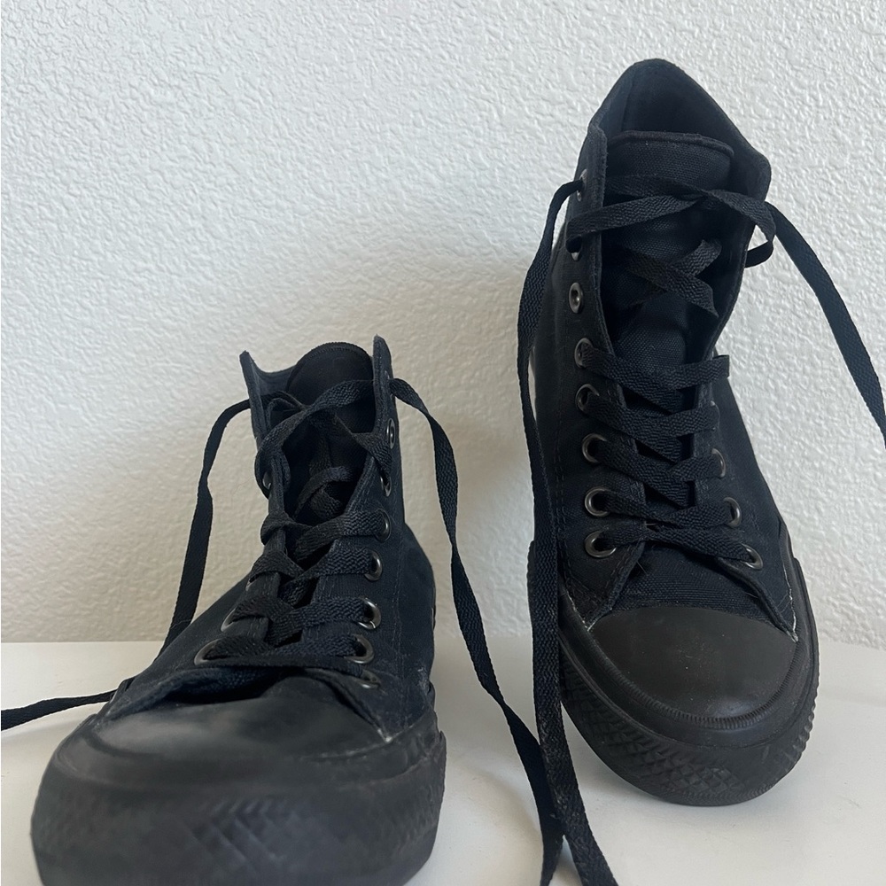 Converse Black High-Top Sneakers
